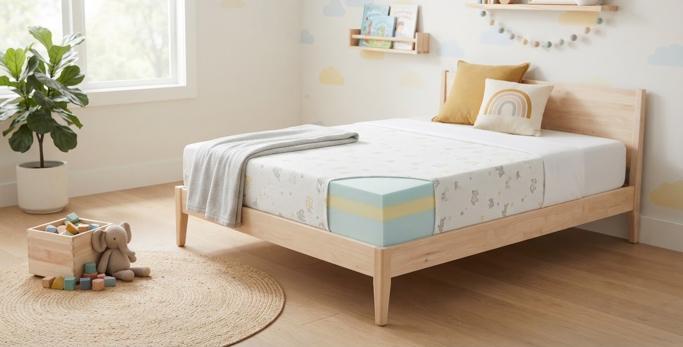 Kids Foam Mattress — Single